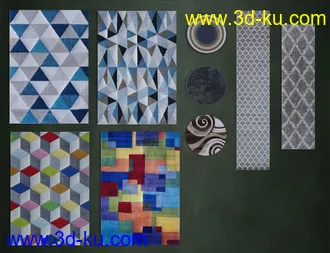 3D打印模型Ultimate Rug Collection的图片