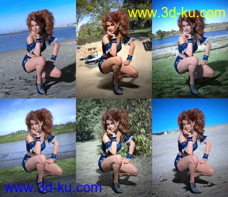 3D打印模型UltraHD Iray HDRI With DOF - Outdoor Pack 7 - Get Out的图片