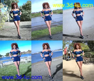 3D打印模型UltraHD Iray HDRI With DOF - Outdoor Pack 7 - Get Out的图片