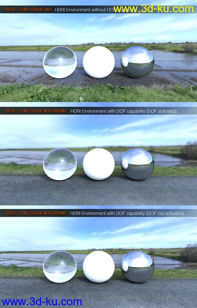 UltraHD Iray HDRI With DOF - Outdoor Pack 7 - Get Out模型的图片5