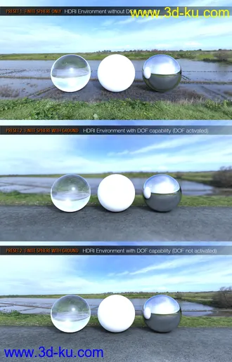 3D打印模型UltraHD Iray HDRI With DOF - Outdoor Pack 7 - Get Out的图片