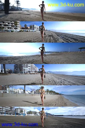 3D打印模型UltraHD IRAY HDRI With DOF - Sunny Beaches Pack 2的图片