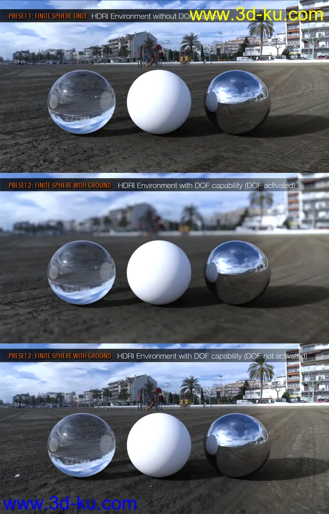 UltraHD IRAY HDRI With DOF - Sunny Beaches Pack 2模型的图片5