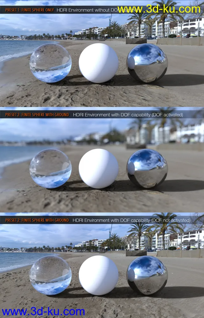 UltraHD IRAY HDRI With DOF - Sunny Beaches Pack 2模型的图片6