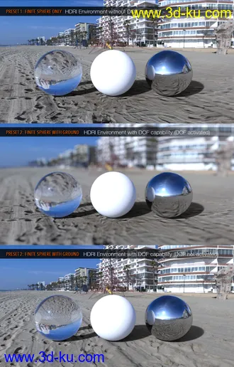 3D打印模型UltraHD IRAY HDRI With DOF - Sunny Beaches Pack 2的图片