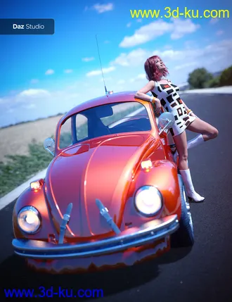 3D打印模型UltraHD Iray HDRI With DOF - The Road的图片