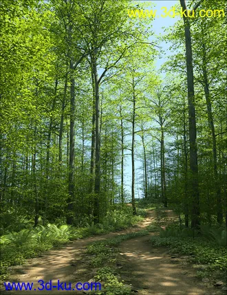 3D打印模型UltraScenery - Harpwood Trail的图片