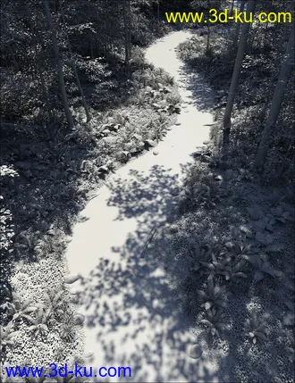 3D打印模型UltraScenery - Harpwood Trail的图片