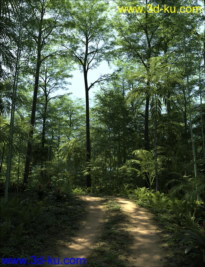 UltraScenery - Mossy Hollow模型的图片3