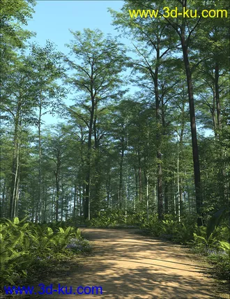 3D打印模型UltraScenery - Mossy Hollow的图片