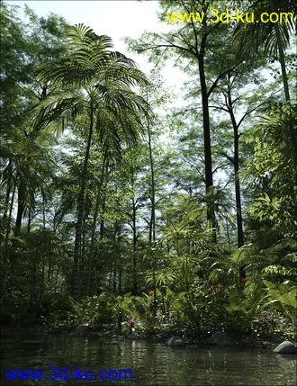 3D打印模型UltraScenery - Mossy Hollow的图片