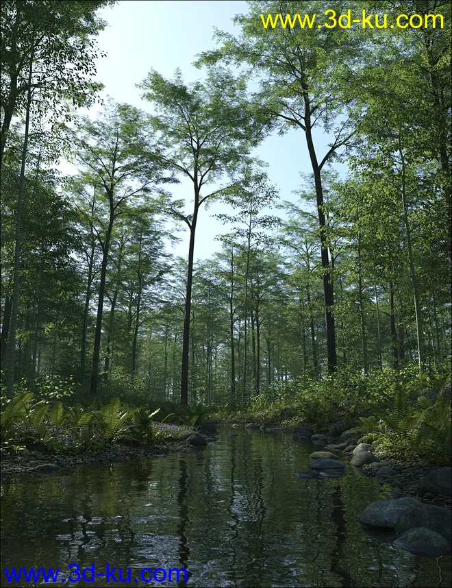 UltraScenery - Mossy Hollow模型的图片8