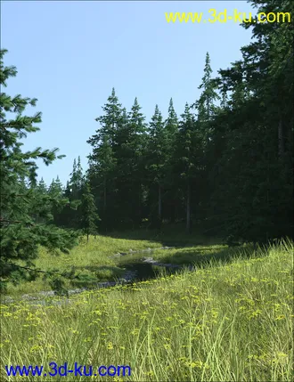 3D打印模型UltraScenery - Pines的图片