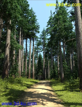 3D打印模型UltraScenery - Pines的图片