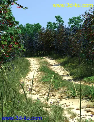3D打印模型UltraScenery - Tangy Apple Orchard的图片