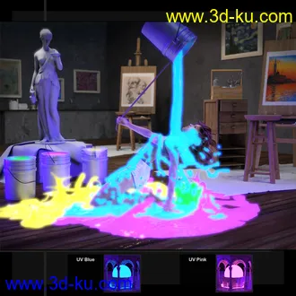 3D打印模型Ultraviolet Shaders, Lights, and Props的图片