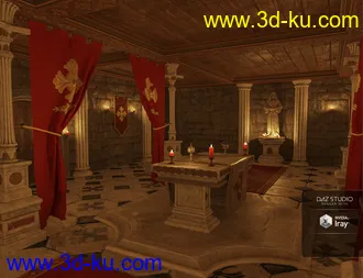 3D打印模型Underground Chapel Modular Environment的图片