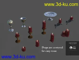 Underground Chapel Modular Environment模型的图片9