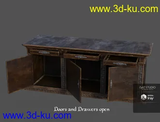 Underground Chapel Modular Environment模型的图片11