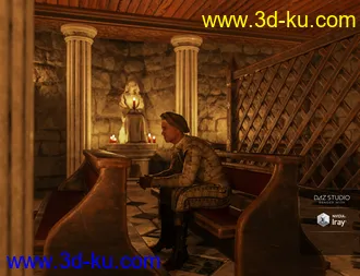 3D打印模型Underground Chapel Modular Environment的图片