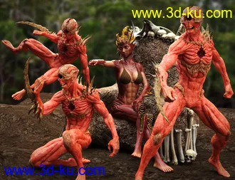 3D打印模型Underworld Soldier HD for Genesis 8 Male的图片