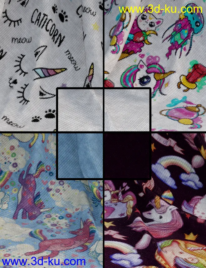 Unicorn Iray Knit Shaders模型的图片5