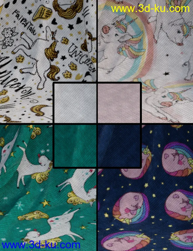 Unicorn Iray Knit Shaders模型的图片6