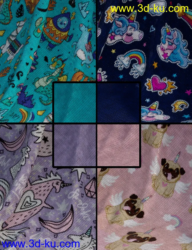 Unicorn Iray Knit Shaders模型的图片7