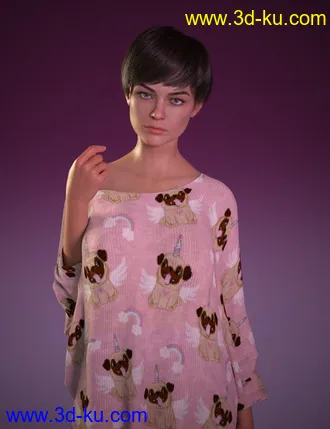 3D打印模型Unicorn Iray Knit Shaders的图片