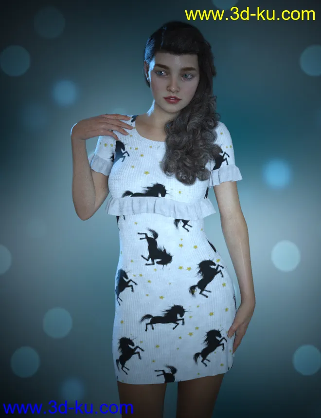 Unicorn Iray Knit Shaders模型的图片11