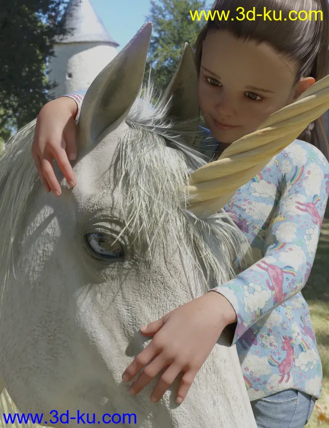 Unicorn Iray Knit Shaders模型的图片12