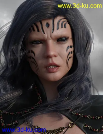 3D打印模型Unique and Special - Expressions for Genesis 8 Female and Zelara 8的图片