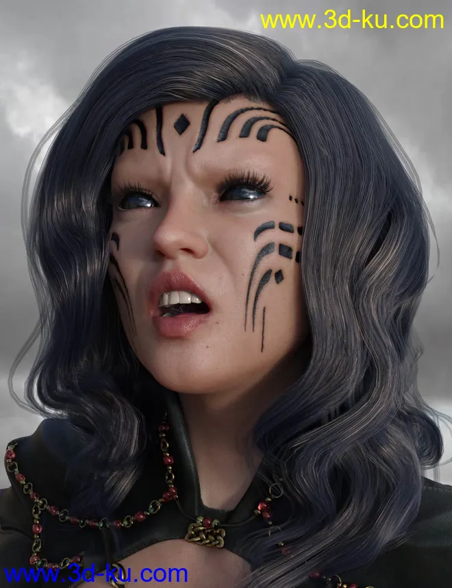 Unique and Special - Expressions for Genesis 8 Female and Zelara 8模型的图片7