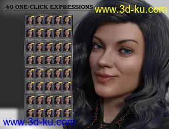 3D打印模型Unique and Special - Expressions for Genesis 8 Female and Zelara 8的图片