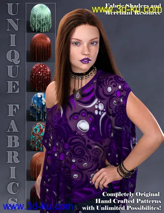 3D打印模型Unique Fabrics Shaders and Merchant Resource的图片