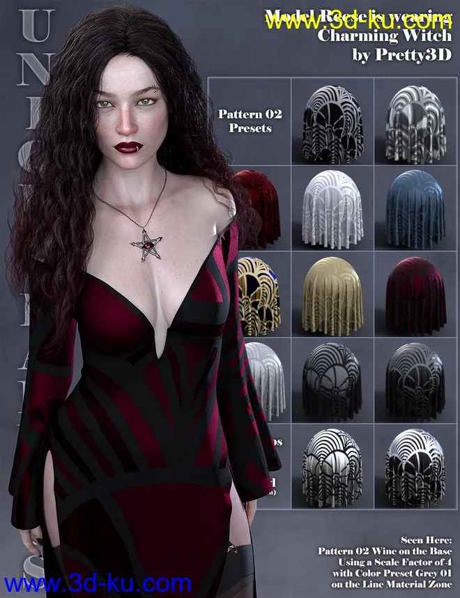 Unique Fabrics Shaders and Merchant Resource模型的图片6