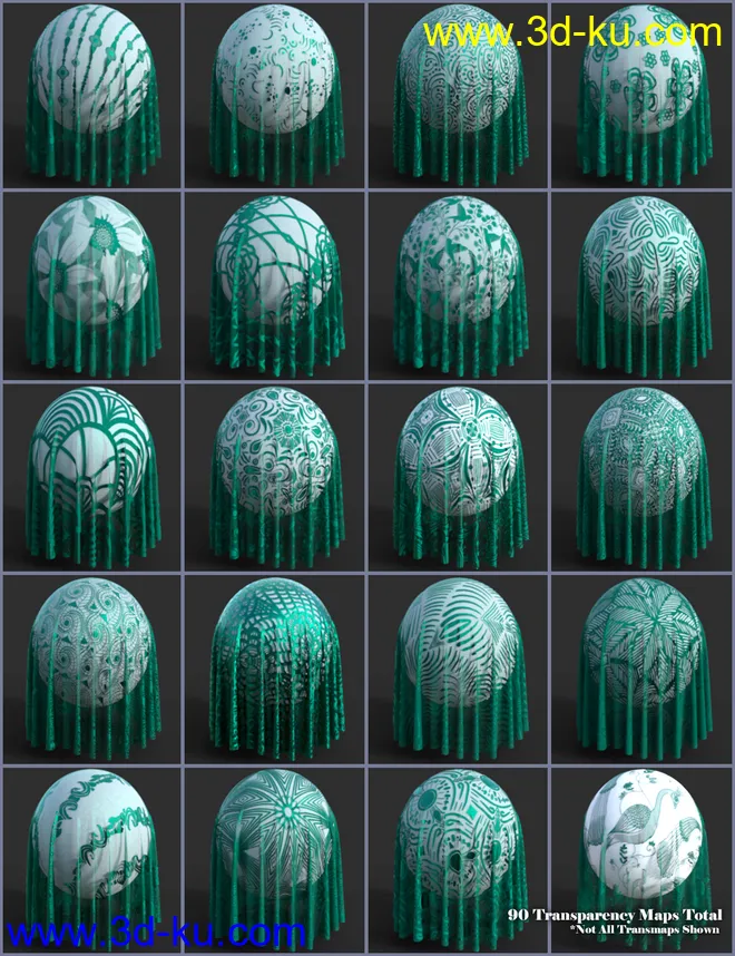 Unique Fabrics Shaders and Merchant Resource模型的图片9