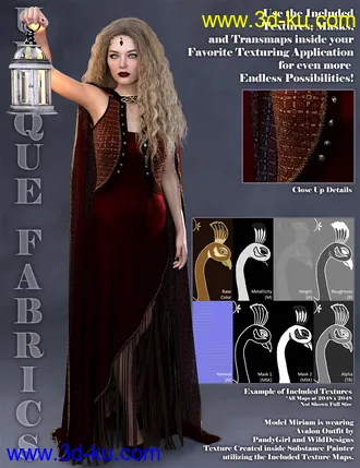 3D打印模型Unique Fabrics Shaders and Merchant Resource的图片