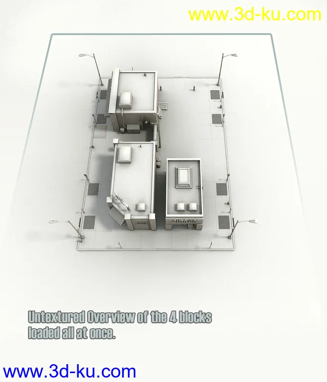 Unrealty Downtown模型的图片3