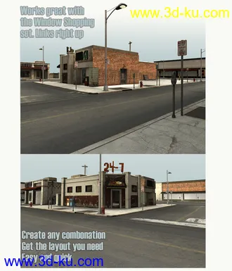 3D打印模型Unrealty Downtown的图片