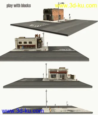 3D打印模型Unrealty Downtown的图片