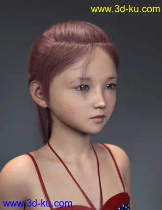 3D打印模型Variable Hair for Genesis 8 Female(s)的图片