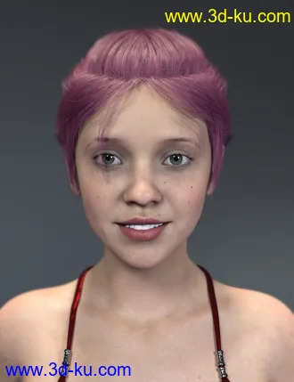 3D打印模型Variable Hair for Genesis 8 Female(s)的图片