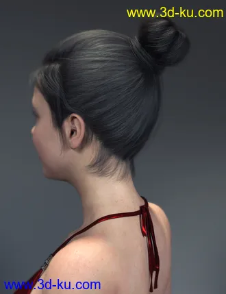 3D打印模型Variable Hair for Genesis 8 Female(s)的图片