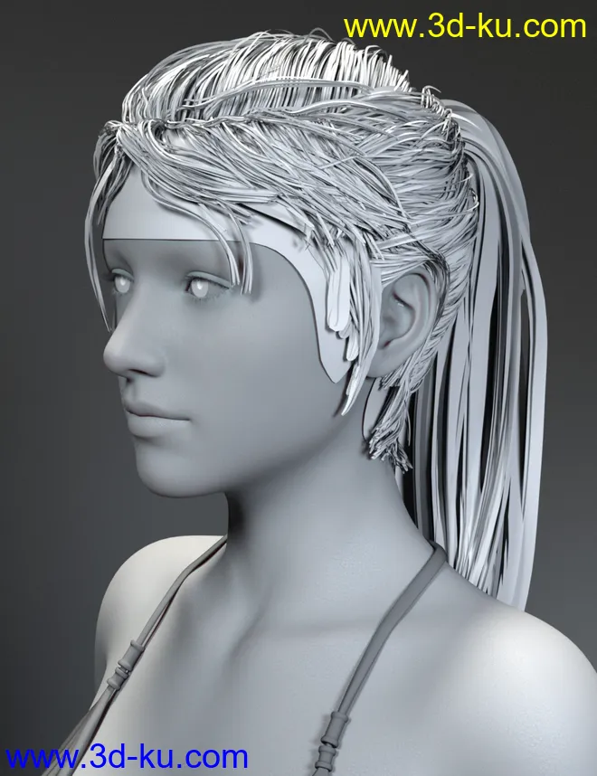 Variable Hair for Genesis 8 Female(s)模型的图片7