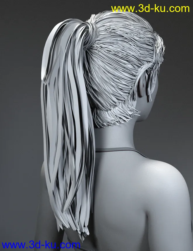 Variable Hair for Genesis 8 Female(s)模型的图片8