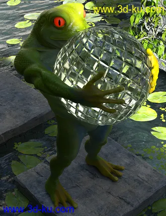 3D打印模型Variety Poses for Bullwarg HD and Genesis 8 Male的图片