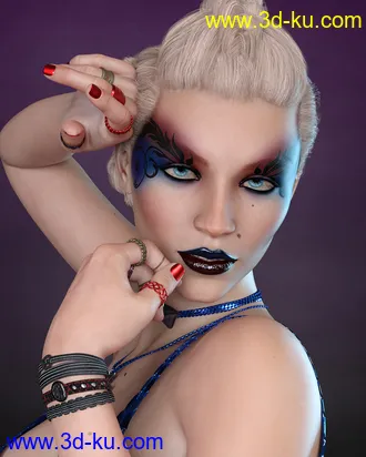 3D打印模型Velva Rose a Character for Ellithia的图片