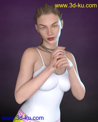 3D打印模型Velva Rose a Character for Ellithia的图片