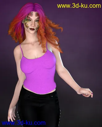 3D打印模型Velva Rose a Character for Ellithia的图片